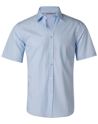 Picture of Winning Spirit, Mens Pin Stripe S/S Shirt